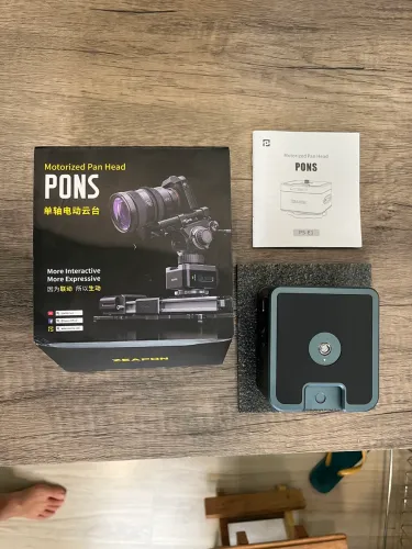Pan head motorizada (cabeça giratória pan) ZEAPON PONS + Z head