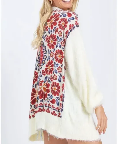 Kimono cardigan Farm pelinhos