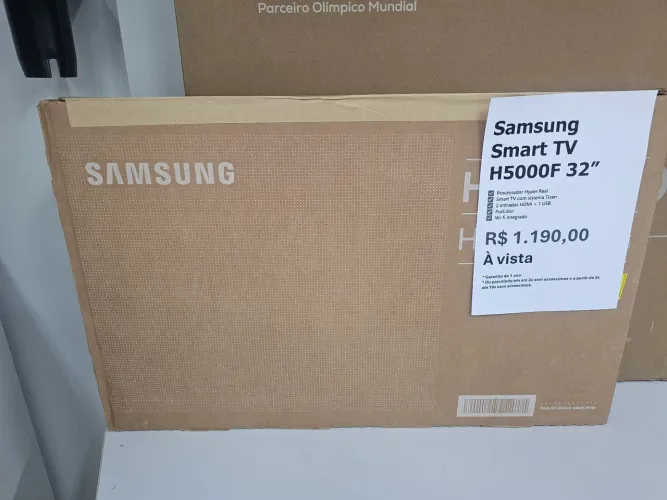 SmartTv Samsung 32" Lacrada com 1 ano de Garantia