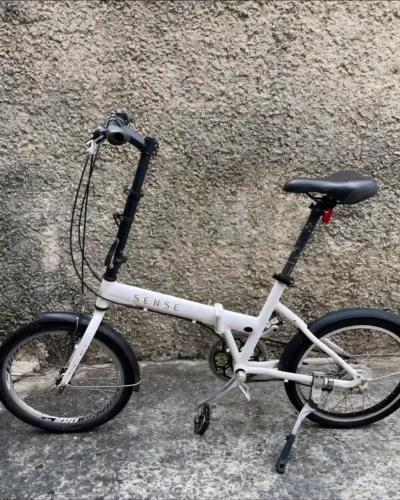 Bicicleta dobrável Sense com Shimano