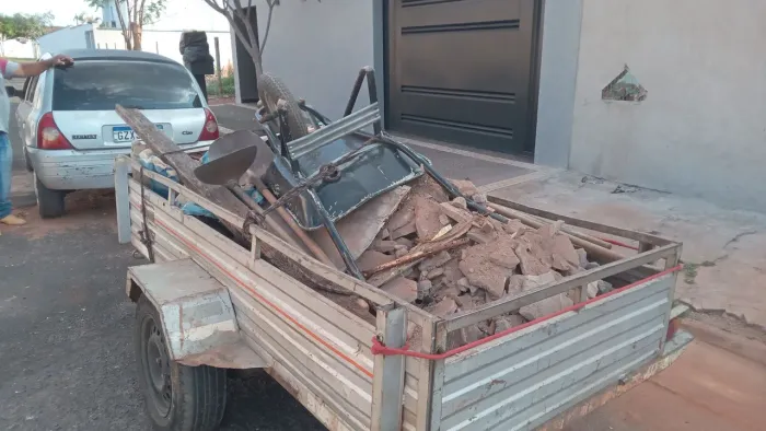 Retirada de entulho 
