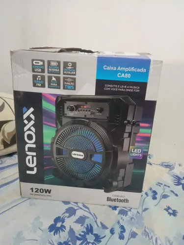 Caixa Amplificada Lenoxx ) 120w