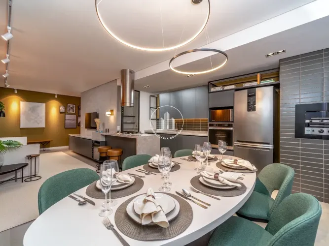 Terraço de 3 quartos com 1 suíte e 2 vagas no MHaus - Biguaçu - PLC