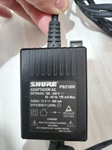 Fonte para receptor shure 