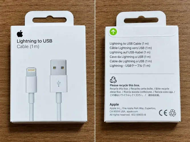 cabo iphone lightning usb ORIGINAL LACRADO 