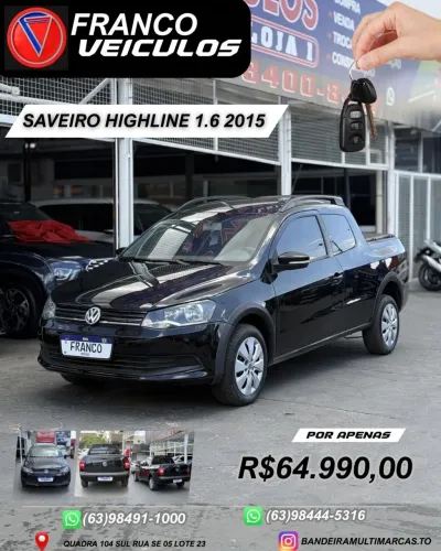 Volkswagen Saveiro Highline 1.6 T. Flex 8V CD 2015