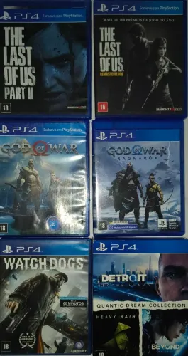 VENDO JOGOS DE PS4