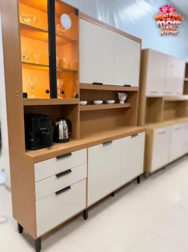 Armário Para Cozinha 7 Portas Gênova Plus