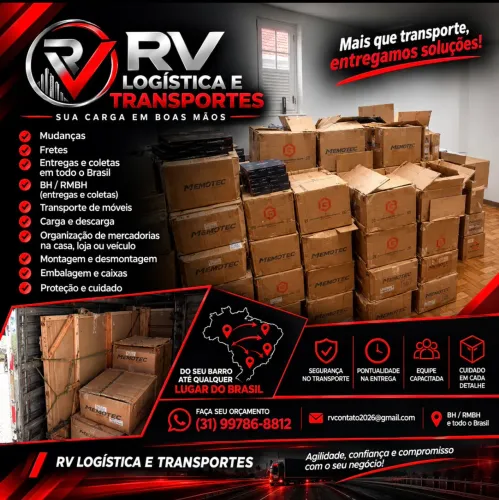 Transporte logística e frete