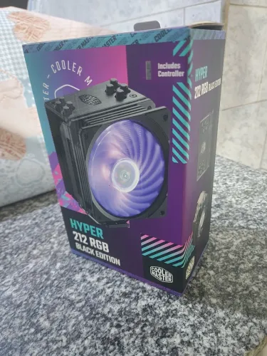 Air-cooler Coolermaster Hyper 212 RGB black editon