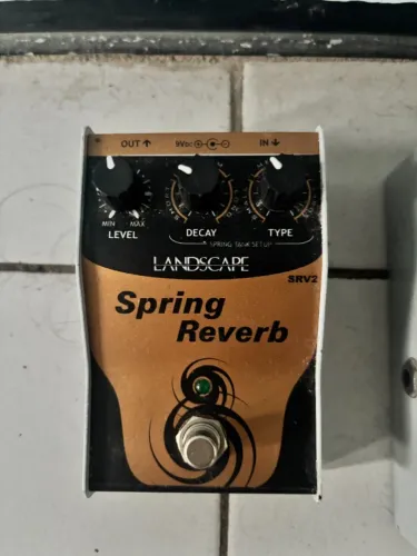 Pedal landscape spring reverb