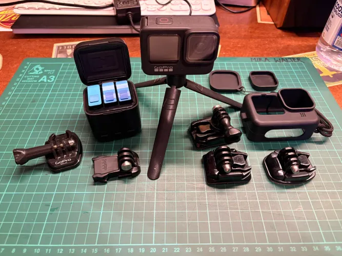 GoPro Hero 9 Black + Bag + 2 Baterias