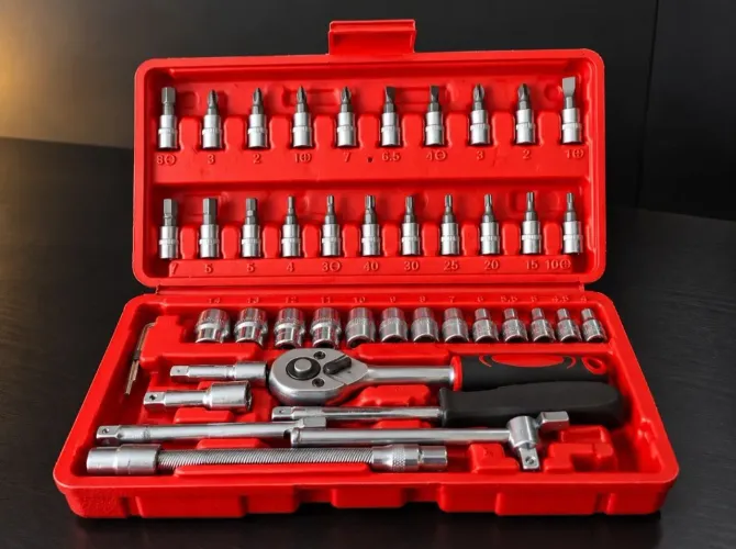 Maleta kit ferramentas 46 Peças