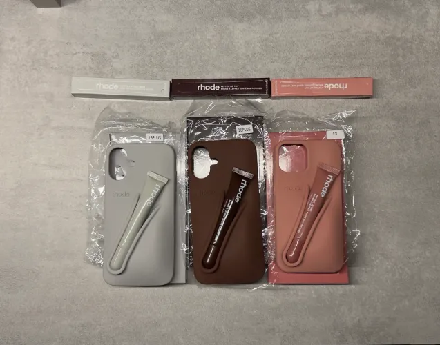 Capinhas rhode iphone 16 plus e 13