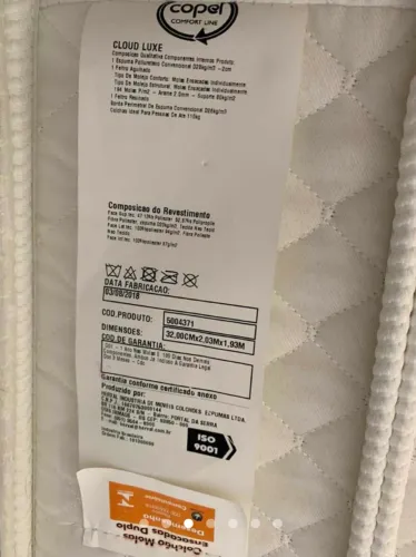 Cama Box King Size Baú - Excelente Estado + Enxoval Incluso