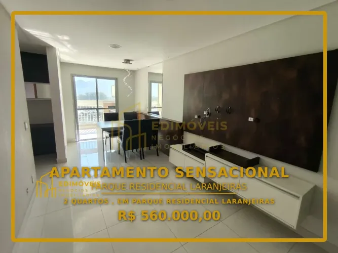 Sensacional Apartamento no Parque Residencial Laranjeiras - Próximo ao Shopping!