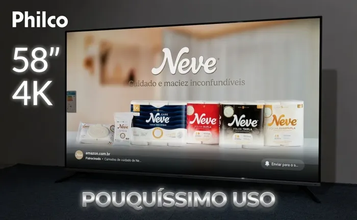 Smart TV Philco 58'' 4K [OPORTUNIDADE!]