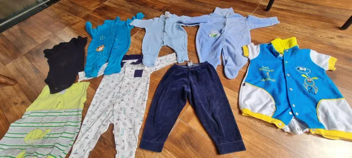 Lote menino veste até 11 meses - 30 peças 