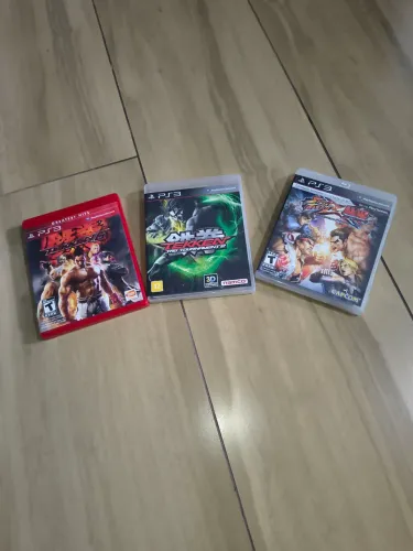 Coleção Tekken PS3 6 , Tag e SF vs Tekken