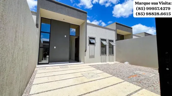 Casas na Av. Estrada Velha do Icarai com 02 Quartos e 02 banheiros, 108m² total,Planas e S