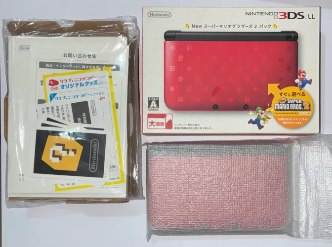 Nintendo 3Ds XL edição limitada New super Mario Bros 2