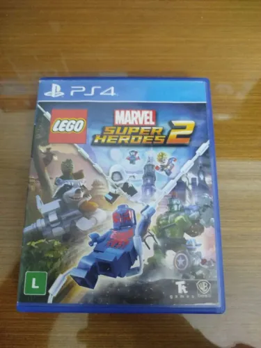 Mídia física jogo Marvel Lego SuperHeroes 2 PS4