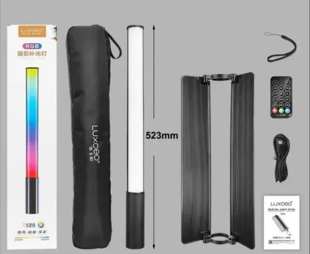 bastão de led p520 RGB luxceo