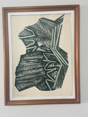 Rocos/ Rocio - Obra de arte - Gravura Maria Bonomi 1/50