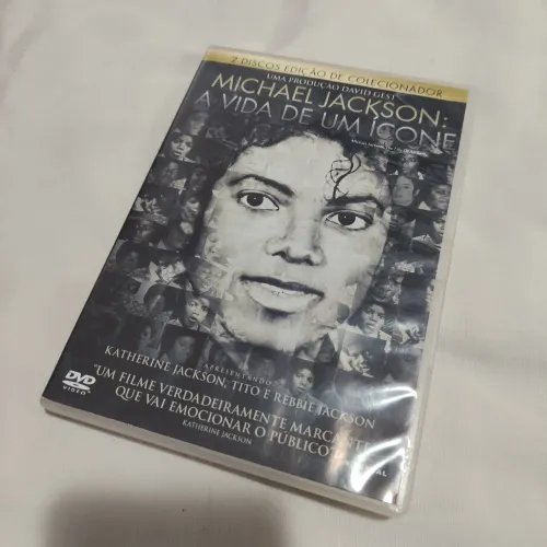 DVD Michael Jackson - A vida de um ícone (Usado/Conservado) COLECIONADOR