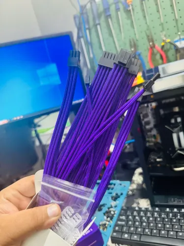 Cabos slaved Mancer roxo