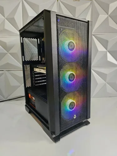 Pc Gamer TOP - Ryzen 5 4600G - 16GB DDR4 - SSD 480GB - Aceito Cartão 12x - Entrego