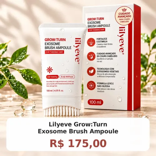 Lilyeve grow turn exosome brush ampoule