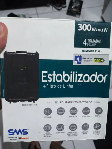 Estabilizador de voltagem filtro de linha