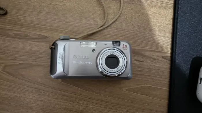 Canon PowerShot A460 Prata (Falha na lente)