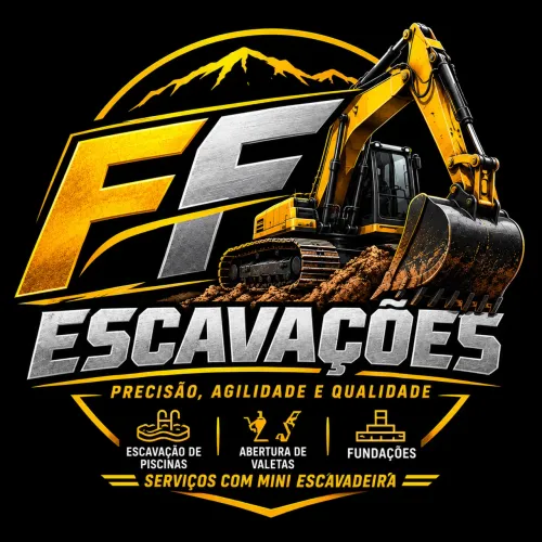 Serviços com mini escavadeira 
