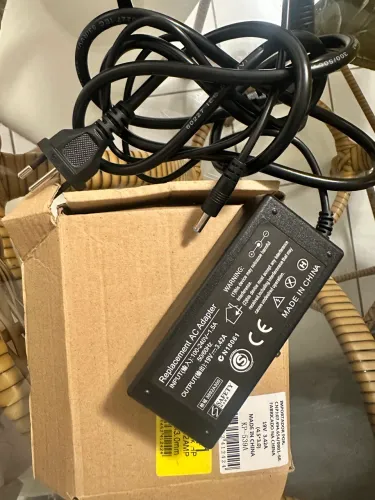 Fonte carregador notebook hp