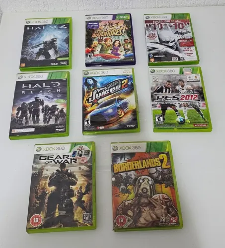Pacote 8 Jogos Xbox 360 Mídia Física - Ver Detalhes Na Descrição