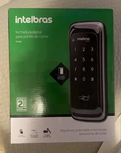 fechadura eletrônica intelbras