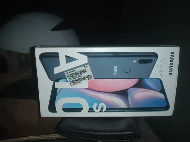Samsung A 10 S com caixa