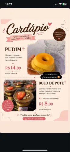 Doce_magias. Temos doces e salgados