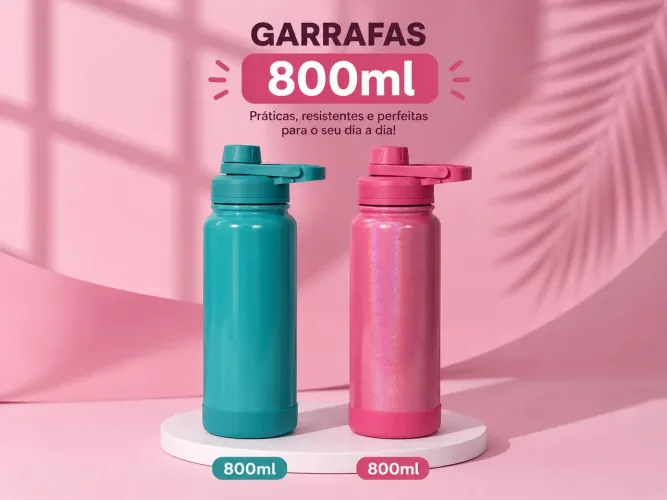 Garrafa Térmica 800ml 