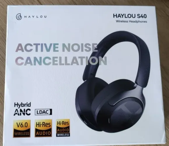 Headphone Haylou S40 Anc True Wireless Bluetooth Azul (novo Com Caixa Aberta)