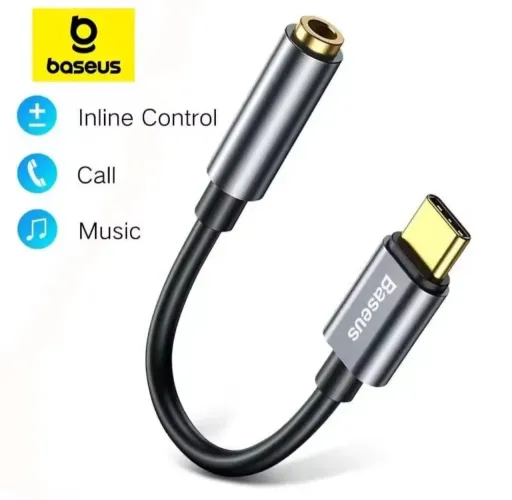 Adaptador Tipo C Para P2 Baseus Premium