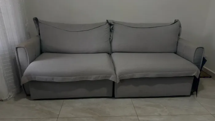 Sofá 2 metros retrátil