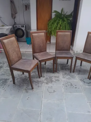 Kit com 6 cadeiras