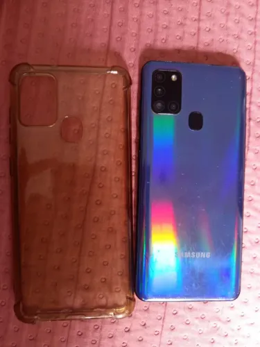 A21s 129gb trincado em condições de uso