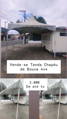 Tenda Chapéu de Bruxa 4x4
