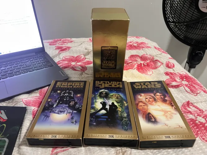 Box VHS Star Wars Importado