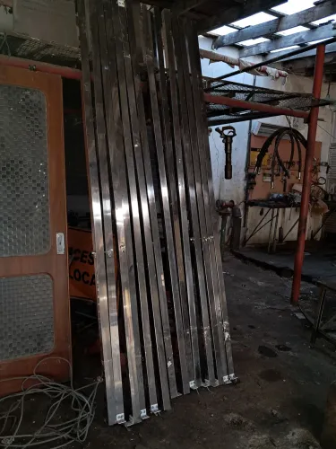 Tubos fe Inox puro 5mmx5mm x1m5mm
