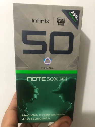 Vende-se um celular Infinix note  50 x novo na caixa 
